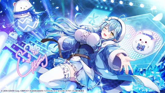 [蒼雪に咲く華]雪花ラミィ