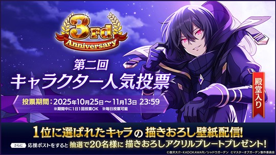 キャラクター人気投票