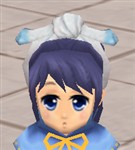 たまうさヘアバンド・白