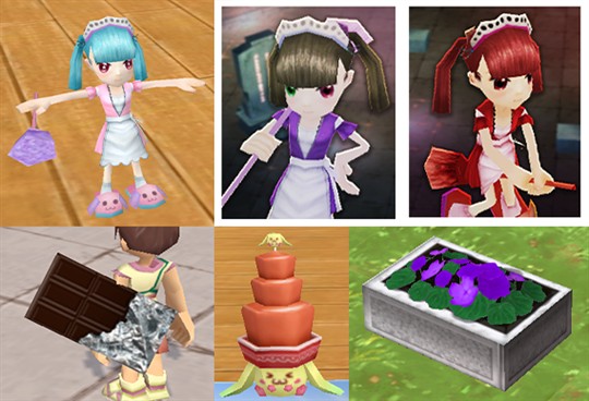 イベントで獲得可能なアイテム