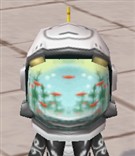 白色水槽ヘルメット