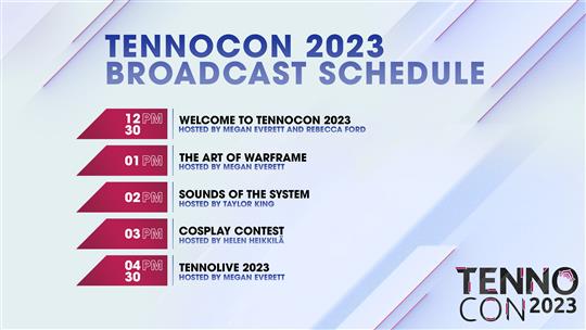 「TennoCon 2023」メインステージスケジュール