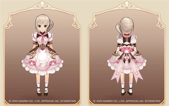 衣装アバター「マイメロディスイーツ」(女性限定)【復刻】