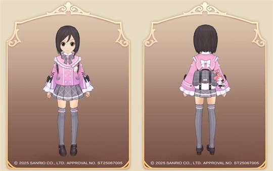 衣装アバター「サンリオ学院制服」(女性限定)【復刻】