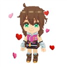 バレンタインカード(赤)