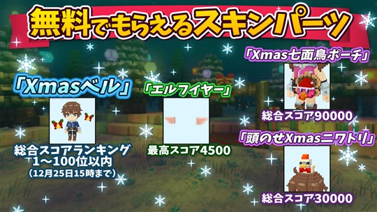 クリスマスのごちそうシュート