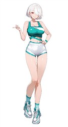 シエラ・アルバレッツ(体操服)