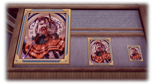 時崎狂三の肖像画