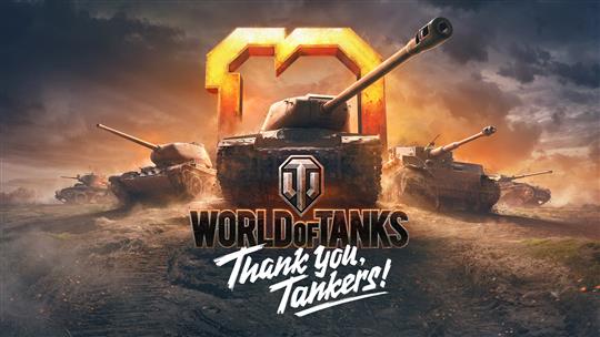 「World of Tanks」サービス開始10周年を記念したゲーム内イベントの4か月連続開催が決定