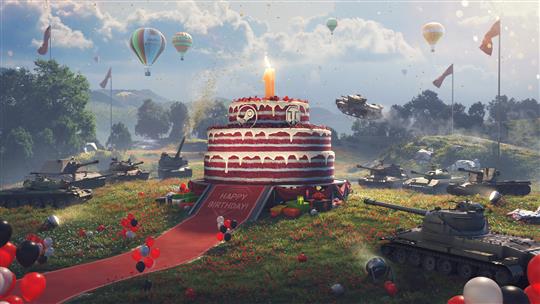 Steamでの「World of Tanks」サービス開始1周年記念キャンペーン