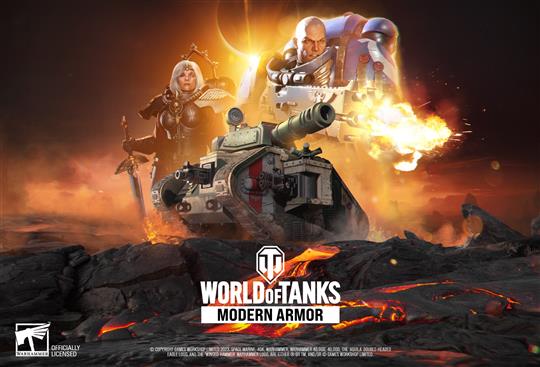 「World of Tanks Modern Armor」5月2日19時1分より「Warhammer 40,000」とのコラボレーション開催決定