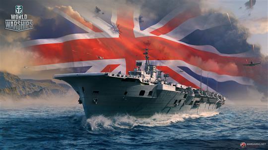 「World of Warships」3隻のイギリス空母実装を含むアップデート「0.8.1」を本日実施
