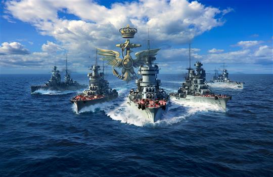 「World of Warships」新国家イタリアの正式追加を含むアップデート「0.8.10」を本日実施