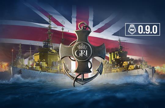 「World of Warships」本日よりイギリスの巡洋艦がアーリーアクセスとして登場する「イギリス重巡洋艦」イベント開始