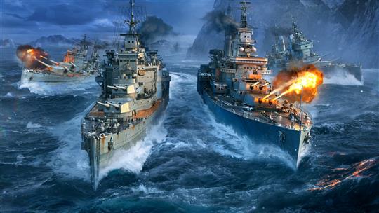 「World of Warships」イギリス重巡洋艦の技術ツリー正式登場を含むアップデート「0.9.1」を本日実施