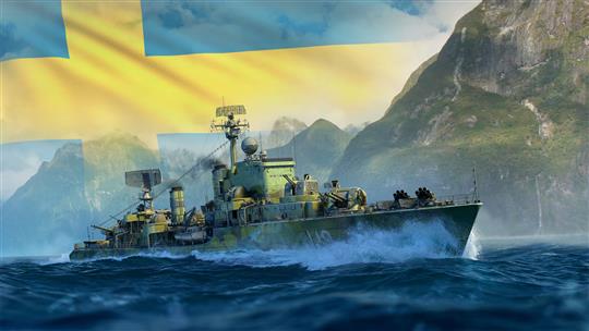 「World of Warships」スウェーデン駆逐艦がアーリーアクセスとして登場するアップデート「0.9.2」を本日実施