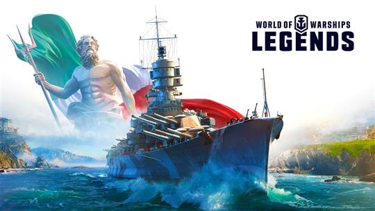「World of Warships: Legends」イタリア巡洋艦のアーリーアクセス開始