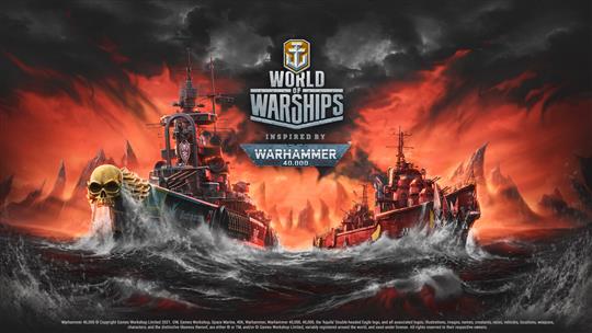 「World of Warships」本日より「Warhammer 40,000」コラボ第二弾開催 11月8日からは「World of Warships: Legends」でも開催