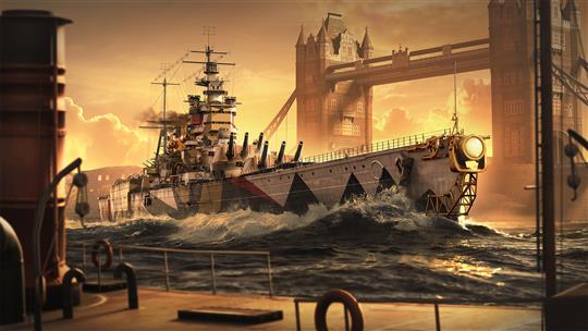 「World of Warships」7月14日にイギリス巡洋戦艦のアーリーアクセス開始を含む次期アップデート「0.11.6」実施決定