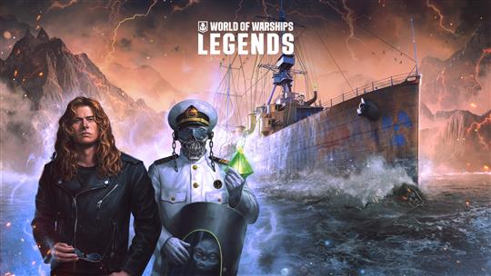 「World of Warships Legends」8月28日にヘヴィメタルバンド「Megadeth(メガデス)」とのコラボ開催を含むアップデートを実施