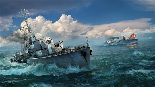 「World of Warships」7月11日に7月度アップデート「13.6」実装 7月18日からは「蒼き鋼のアルペジオ -アルス・ノヴァ-」コラボ開催決定