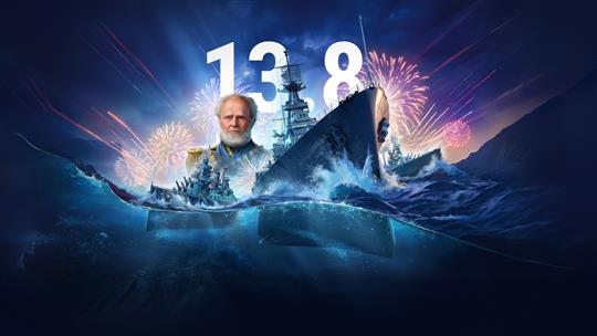 「World of Warships」リリース9年目記念大規模アップデート「13.8」を本日実施 パンアメリカ戦艦がアーリーアクセスに登場